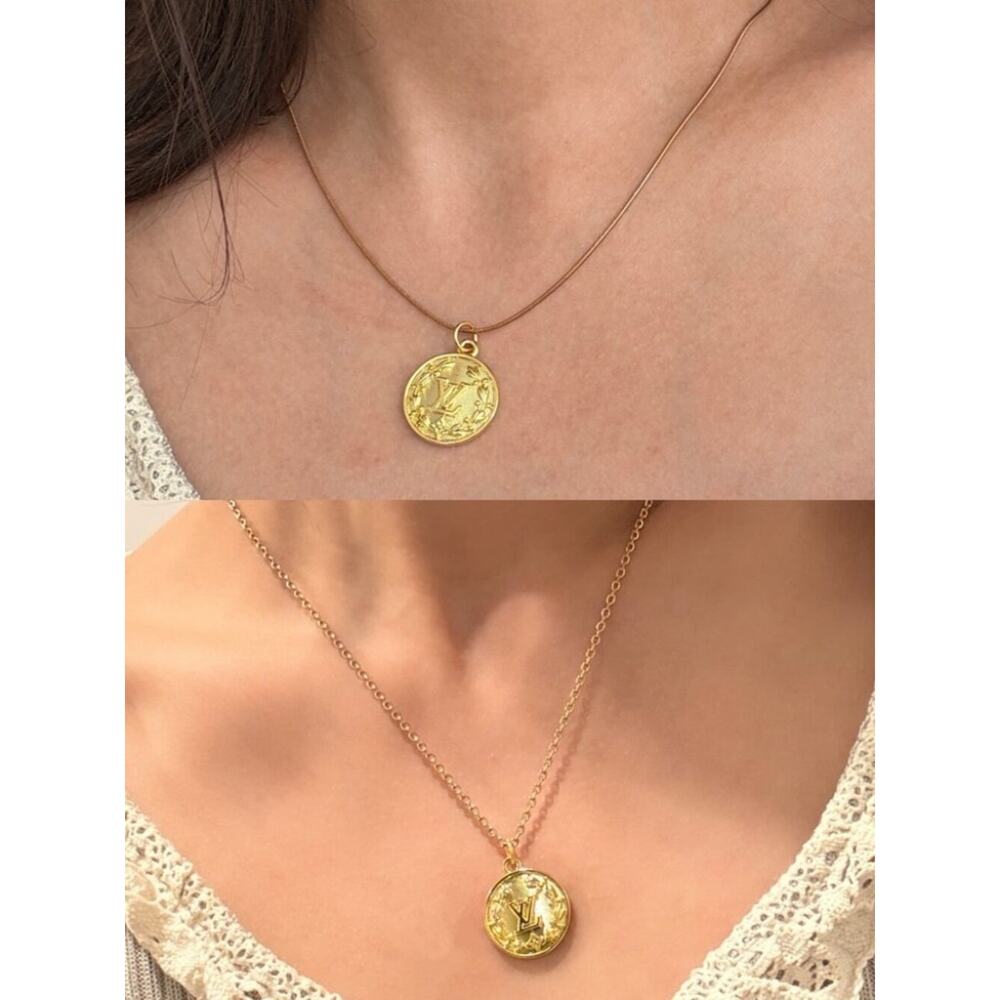 FINAL Sale! Vintage ONLY 1! Louis Vuitton Upcycled Necklace - Picture 5 of 7